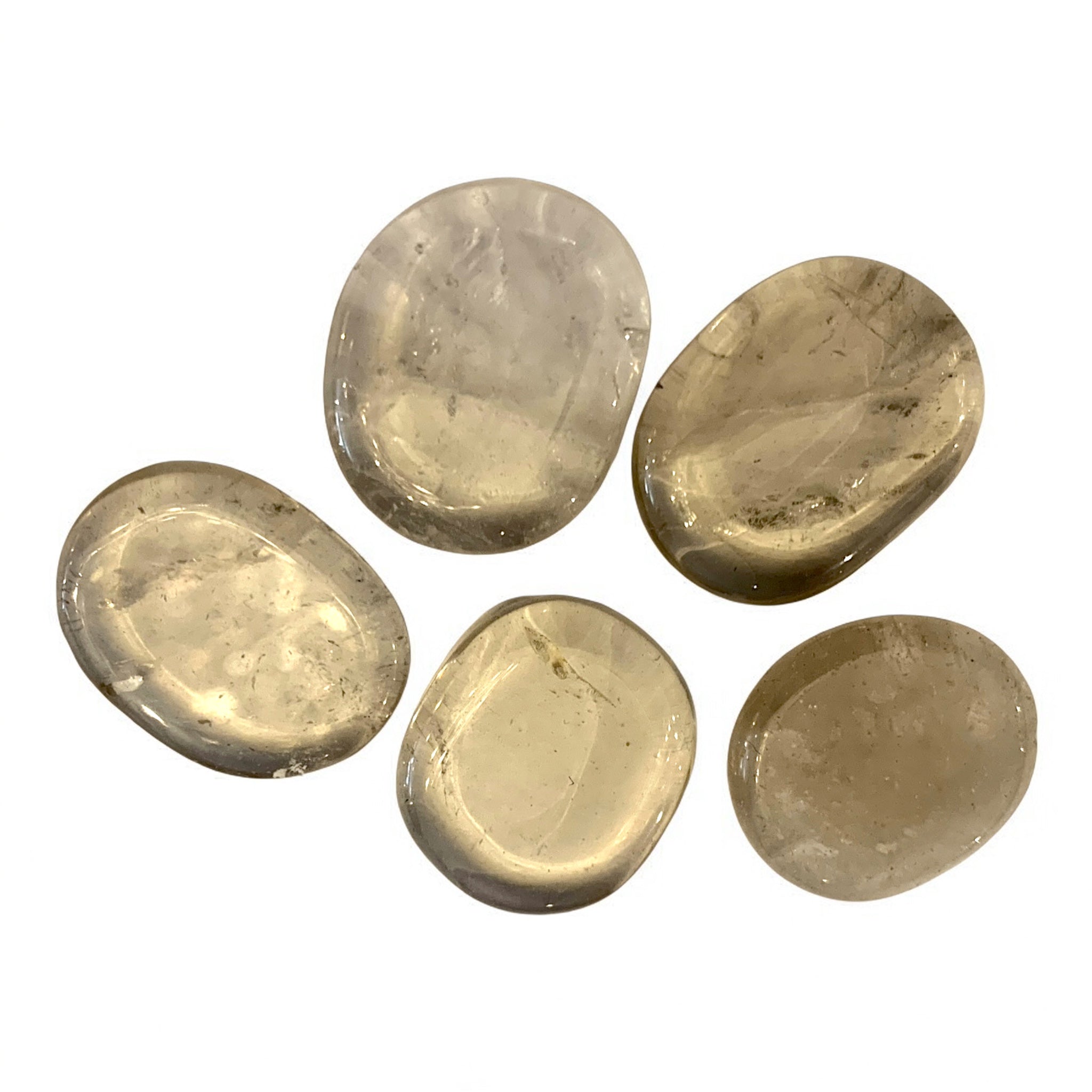 Smoky Quartz Palm Stone $10